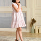 Albion Premium Girls Archana Pink Frock