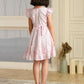 Albion Premium Girls Archana Pink Frock