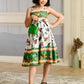 Albion Premium Girls Mac Two Green Frock