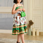 Albion Premium Girls Mac Two Green Frock