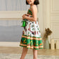 Albion Premium Girls Mac Two Green Frock