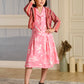 Albion Premium Girls Tiny Baby Pink Frock