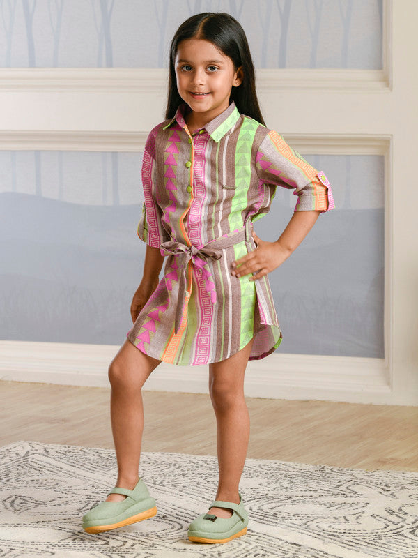Albion Premium Girls Innocence Purple Frock