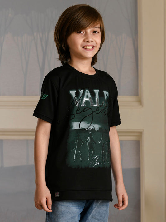 Albion Premium Boys Ioniq Black T-shirt