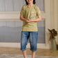 Albion Premium Boys Shruti Kothwadi Fown T-shirt