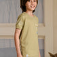 Albion Premium Boys Shruti Kothwadi Fown T-shirt