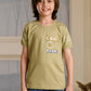 Albion Premium Boys Shruti Kothwadi Fown T-shirt