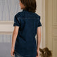 Albion Premium Boys Ecohawk Blue Shirt
