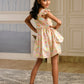Albion Premium Girls Archana Yellow Frock