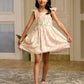 Albion Premium Girls Archana Yellow Frock