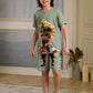 Albion Premium Boys Set Cargon Grey Co-ord set