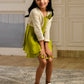 Albion Premium Girls Innocence Neon Green Frock