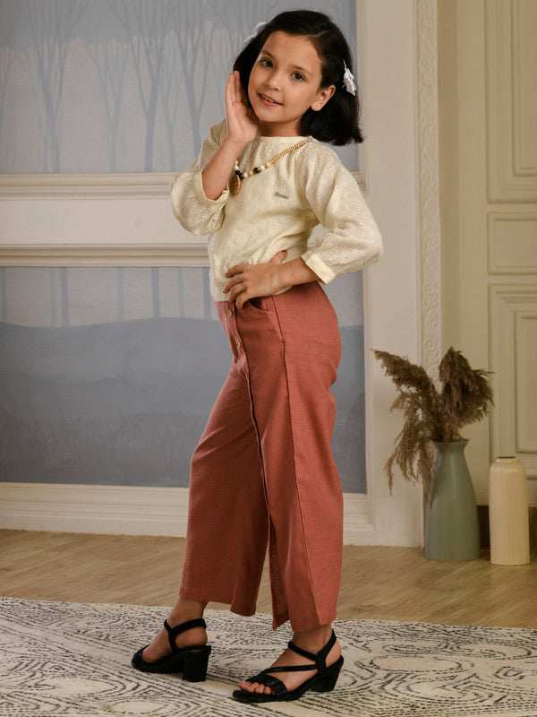 Albion Premium Girls Set Innocence Onion Pink Skirt Top