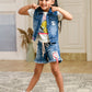 Albion Premium Girls Set Cuties Denim Skirt Top