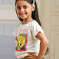 Albion Premium Girls Set Kittens Pink Skirt Top