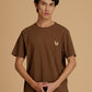 Albion Premium Men D Brown T-Shirt