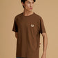 Albion Premium Men D Brown T-Shirt