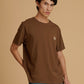Albion Premium Men D Brown T-Shirt