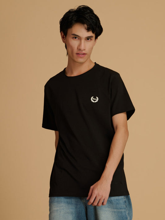 Albion Premium Men Black T-Shirt