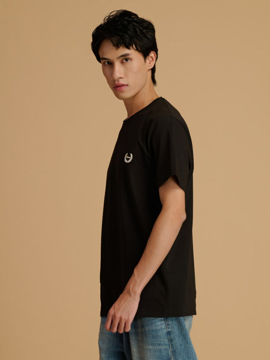Albion Premium Men Black T-Shirt