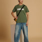 Albion Premium Men Green T-Shirt