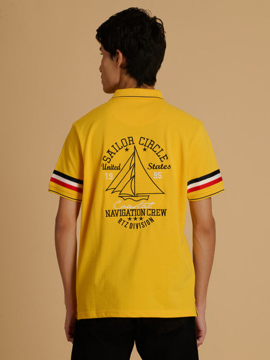 Albion Premium Men Gold T-Shirt