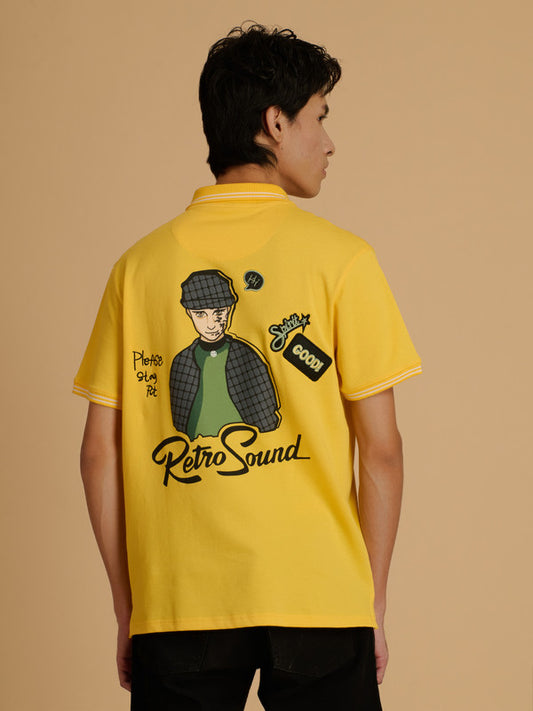 Albion Premium Men Mango T-Shirt