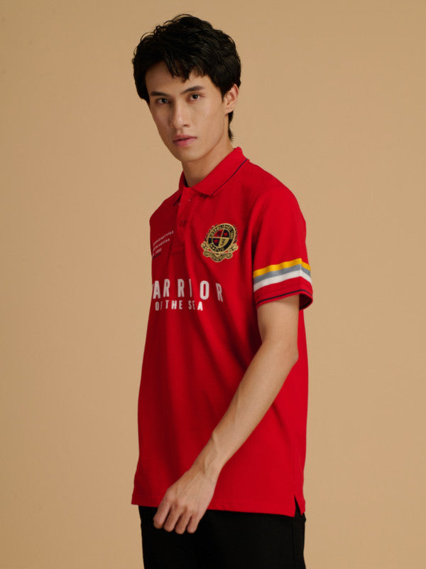 Albion Premium Men Red T-Shirt