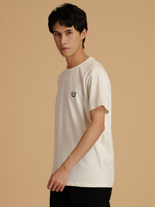Albion Premium Men White T-Shirt