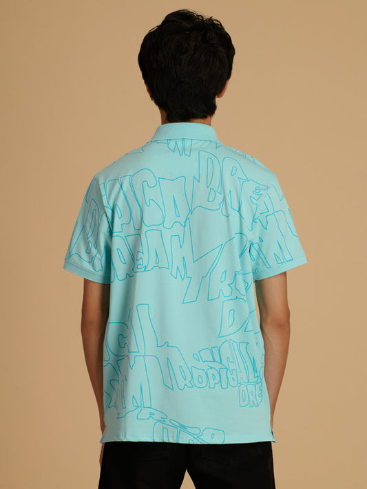 Albion Premium Men Aqua T-Shirt