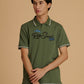 Albion Premium Men Green T-Shirt