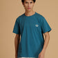 Albion Premium Men Teal T-Shirt