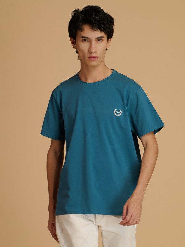 Albion Premium Men Teal T-Shirt