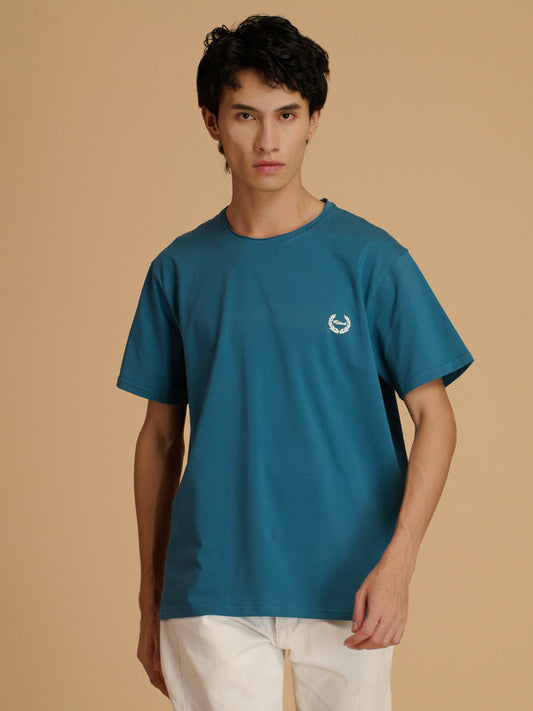 Albion Premium Men Teal T-Shirt