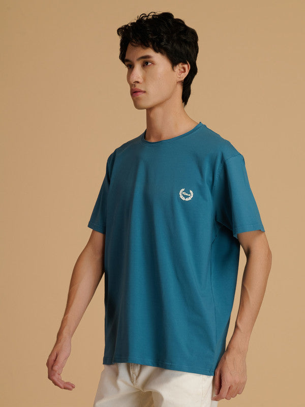 Albion Premium Men Teal T-Shirt