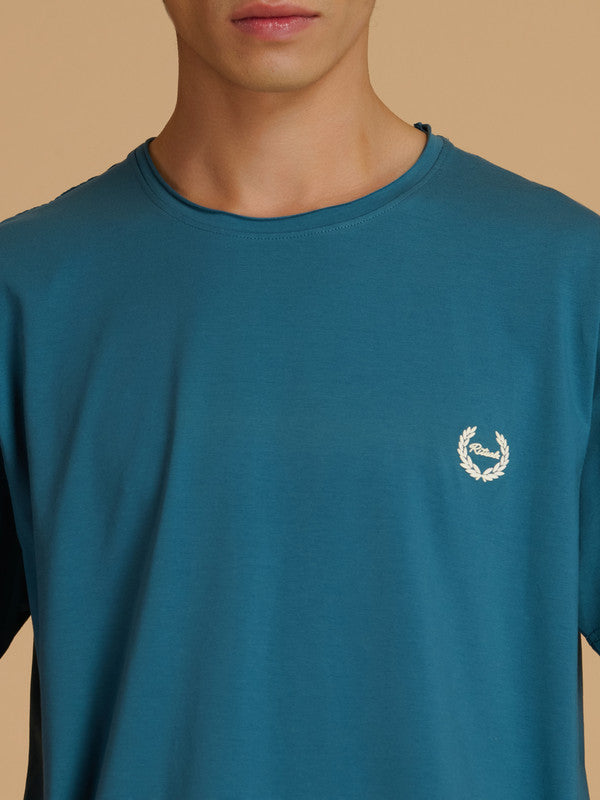 Albion Premium Men Teal T-Shirt