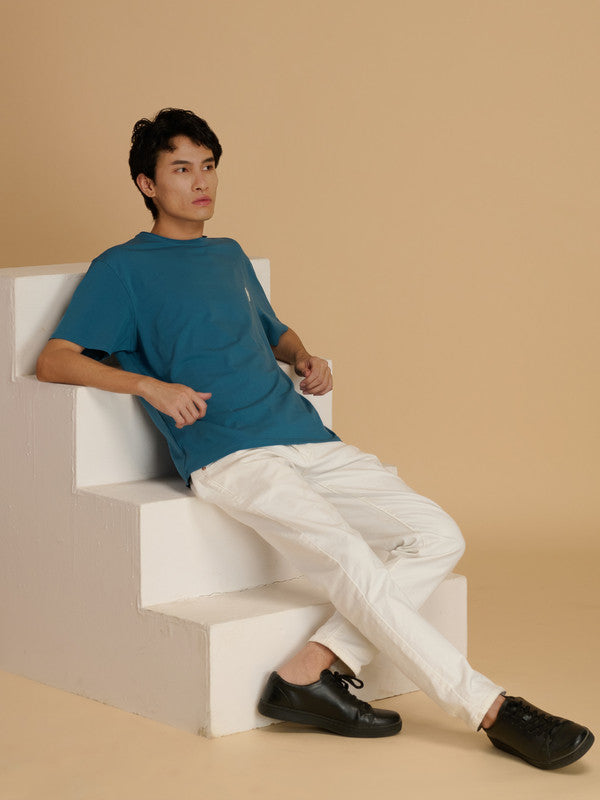 Albion Premium Men Teal T-Shirt
