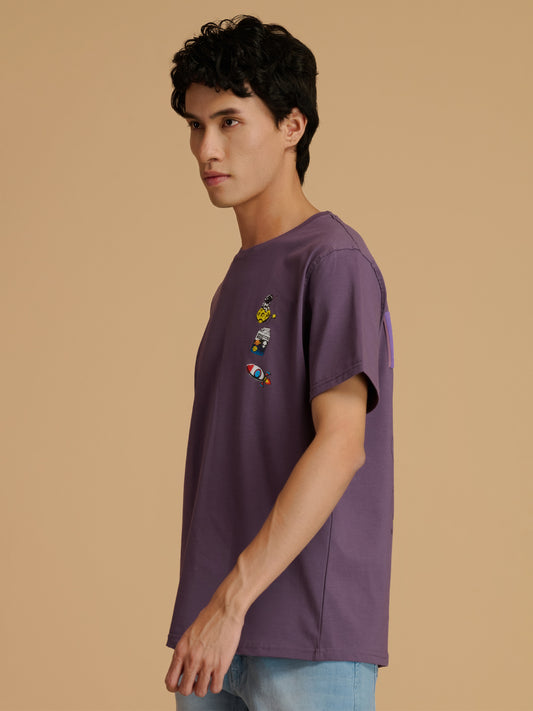 Albion Premium Cyan Mouse Mens T-Shirt