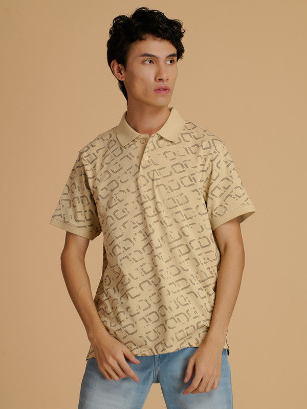 Albion Premium Men Fawn T-Shirt
