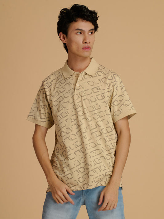 Albion Premium Men Fawn T-Shirt