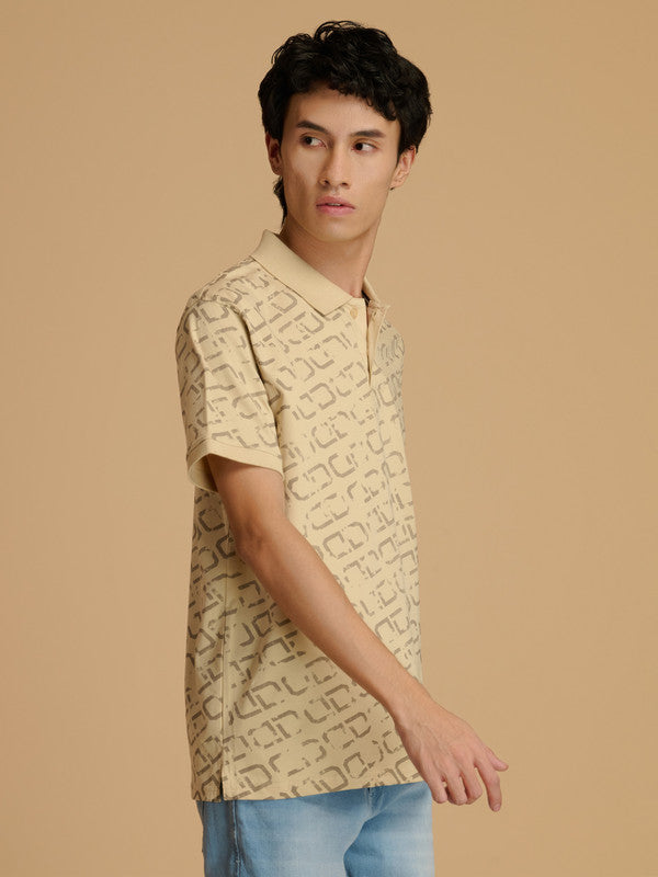 Albion Premium Men Fawn T-Shirt