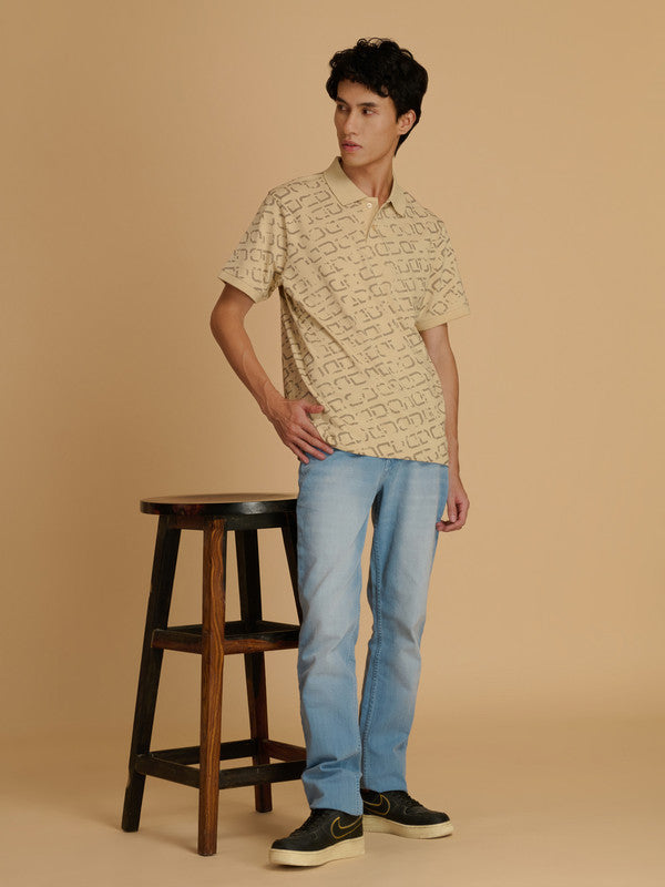 Albion Premium Men Fawn T-Shirt