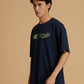 Albion Premium Cyan Navy Mens T-Shirt