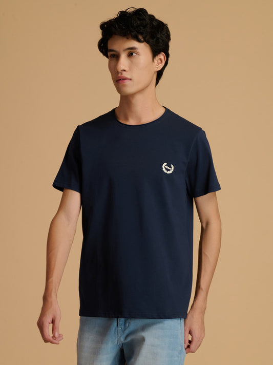 Albion Premium Men Navy T-Shirt