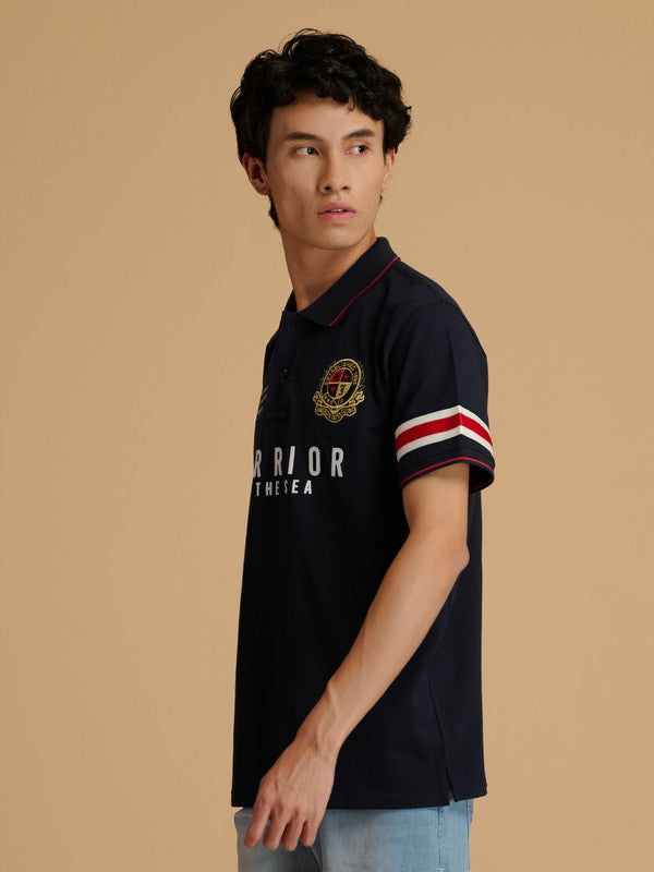 Albion Premium Men Navy T-Shirt