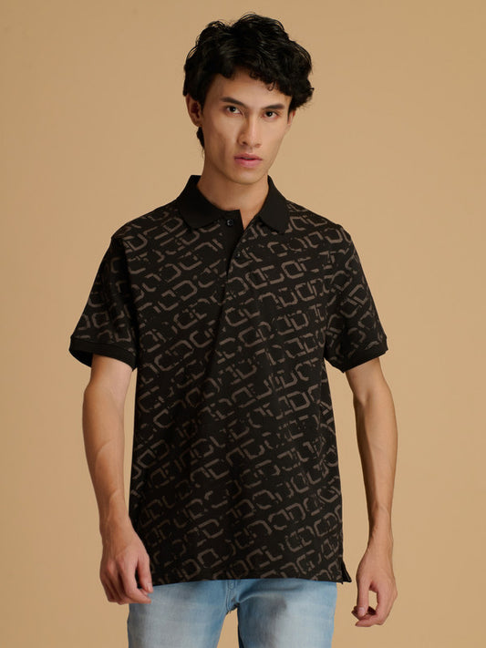 Albion Premium Men Black T-Shirt