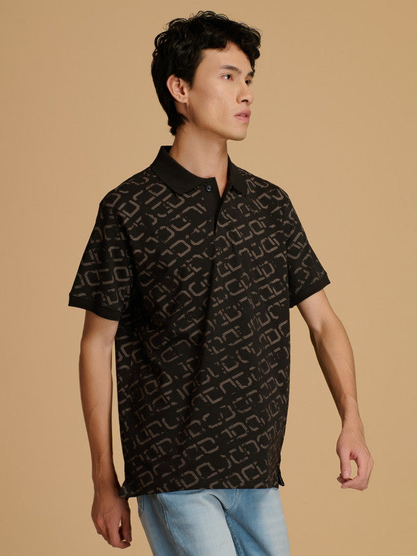 Albion Premium Men Black T-Shirt