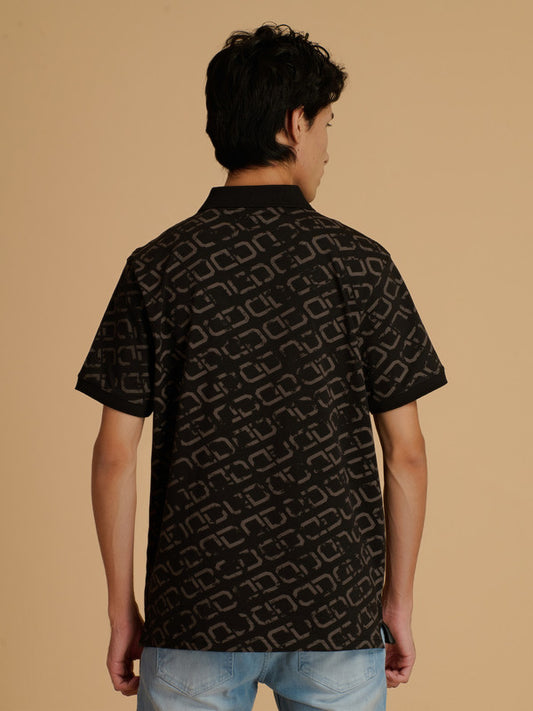 Albion Premium Men Black T-Shirt
