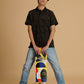 Albion Premium Men Black T-Shirt