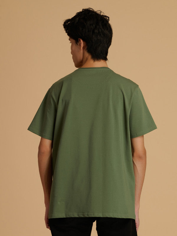 Albion Premium Men Green T-Shirt